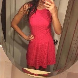 Hot Pink Skater Dress